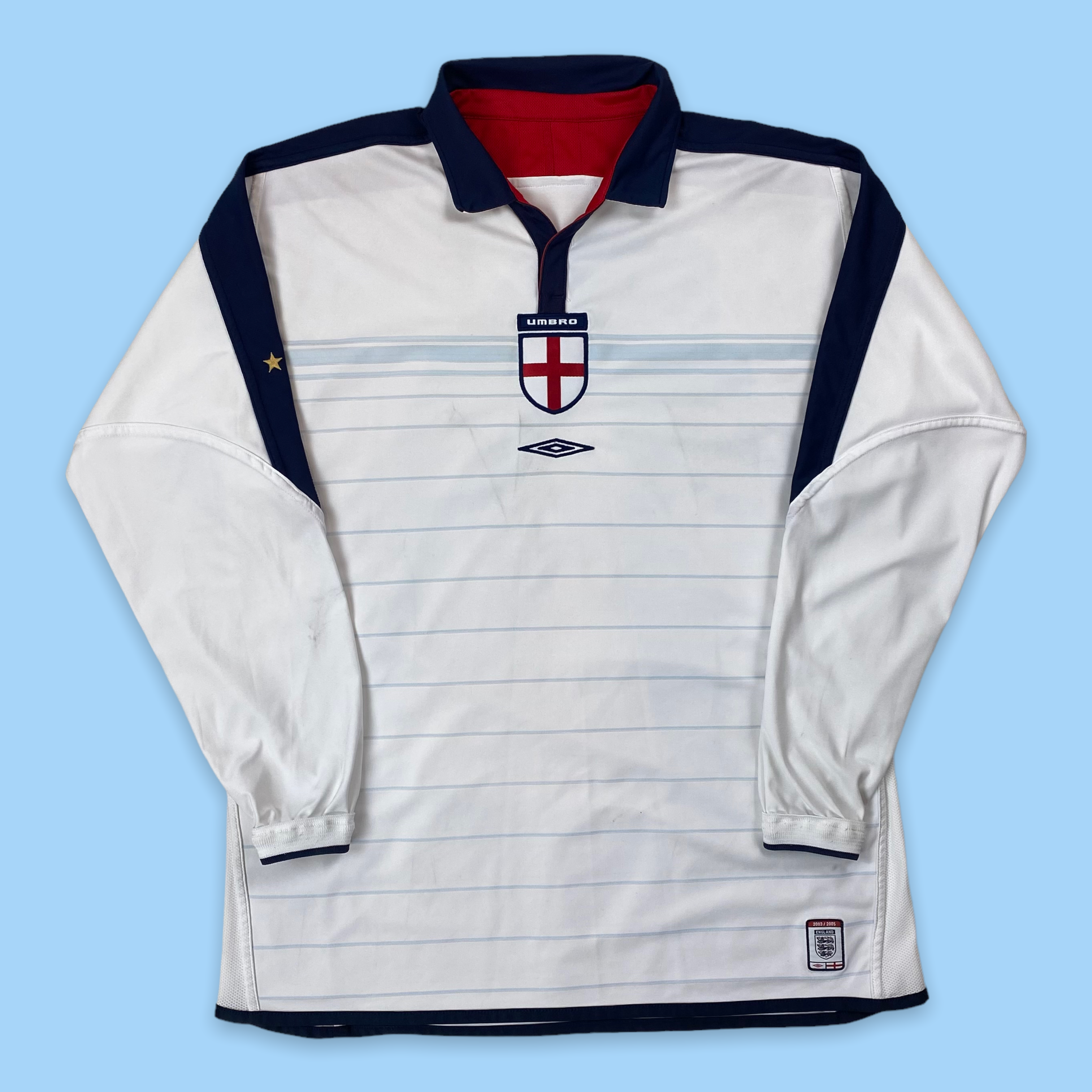 Umbro x England 03-05 Home Kit Reversible (L)